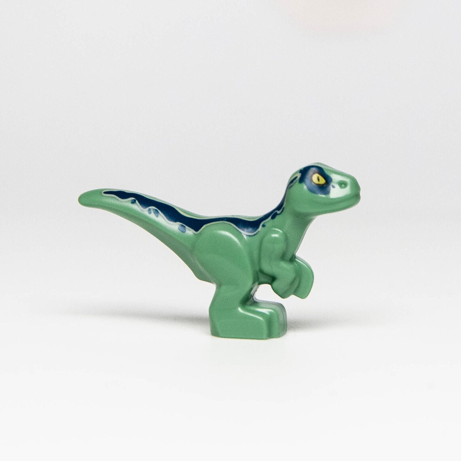LEGO Jurassic World Animal - Baby Raptor - Sand Green Dinosaur Standing - StudBee